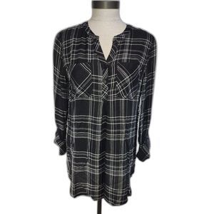 Tribal Women's button-up 100% viscose Shirt Size S